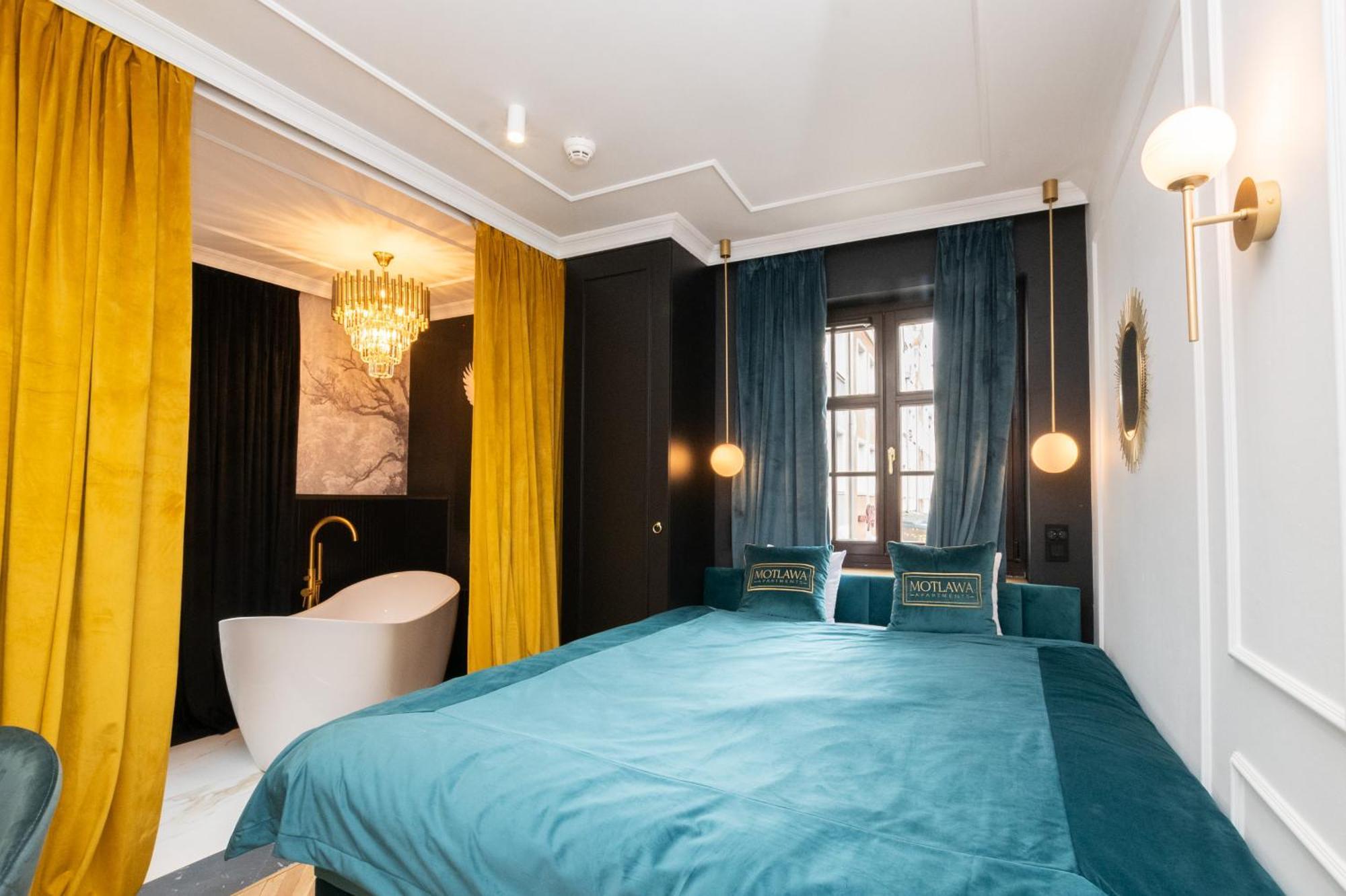 Motlawa Apartments - Old Town & River Viev, Fast Wifi Gdańsk Rum bild
