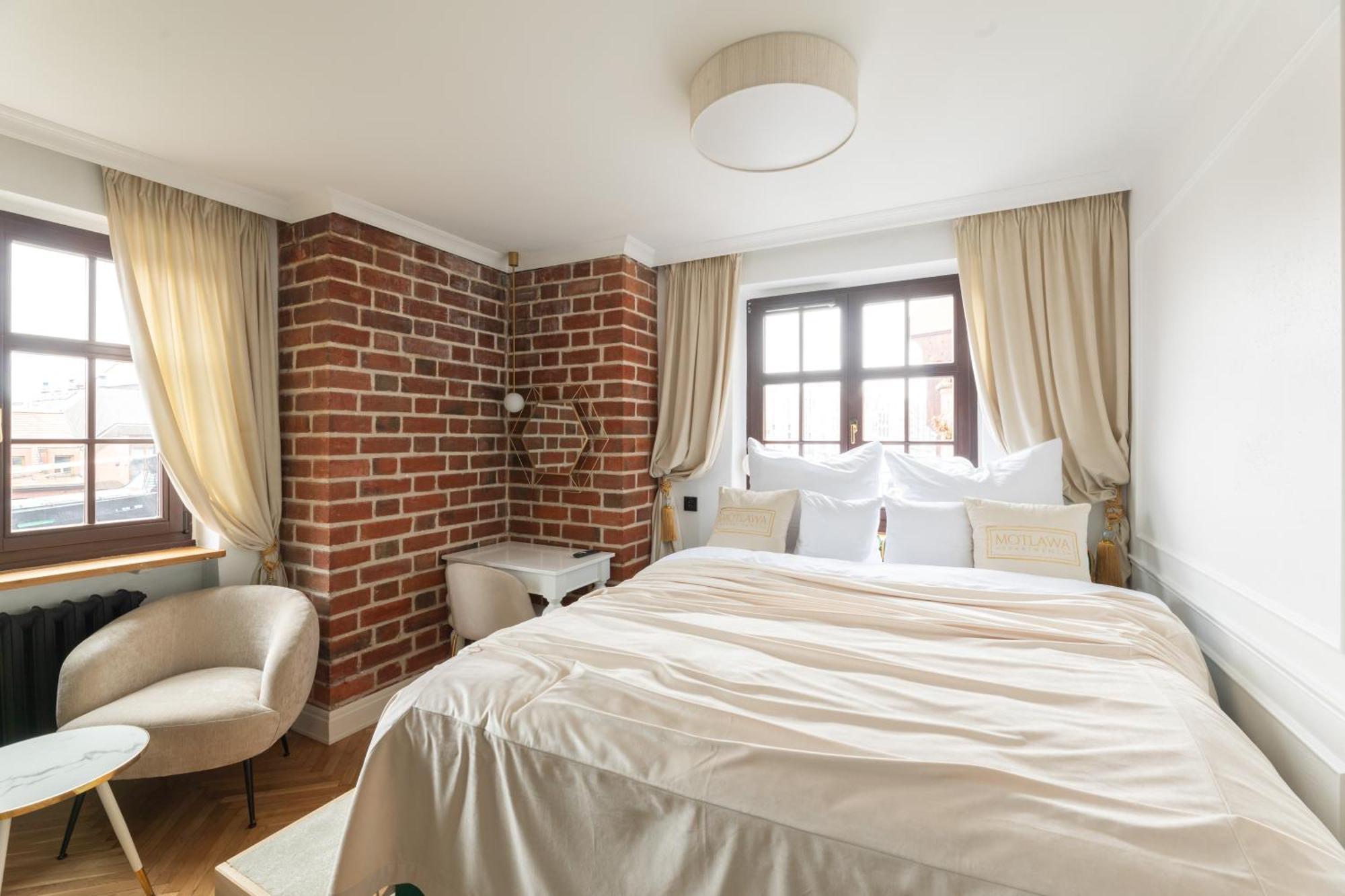 Motlawa Apartments - Old Town & River Viev, Fast Wifi Gdańsk Exteriör bild