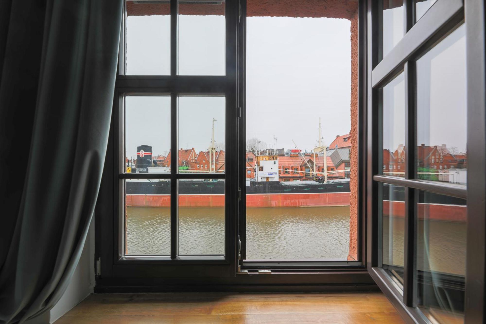 Motlawa Apartments - Old Town & River Viev, Fast Wifi Gdańsk Exteriör bild