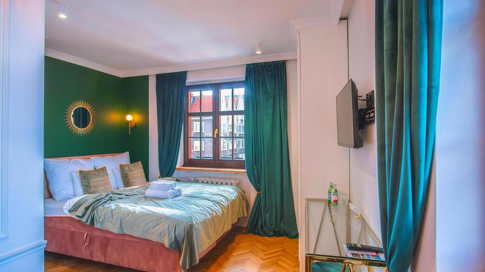 Motlawa Apartments - Old Town & River Viev, Fast Wifi Gdańsk Exteriör bild