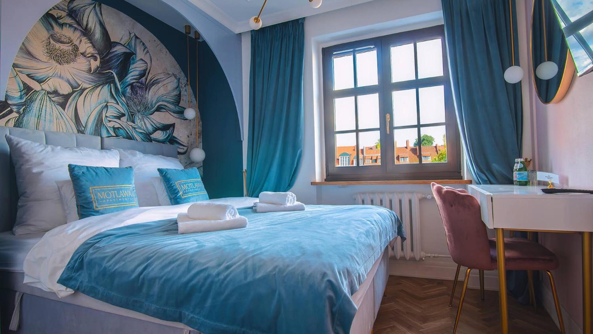 Motlawa Apartments - Old Town & River Viev, Fast Wifi Gdańsk Exteriör bild