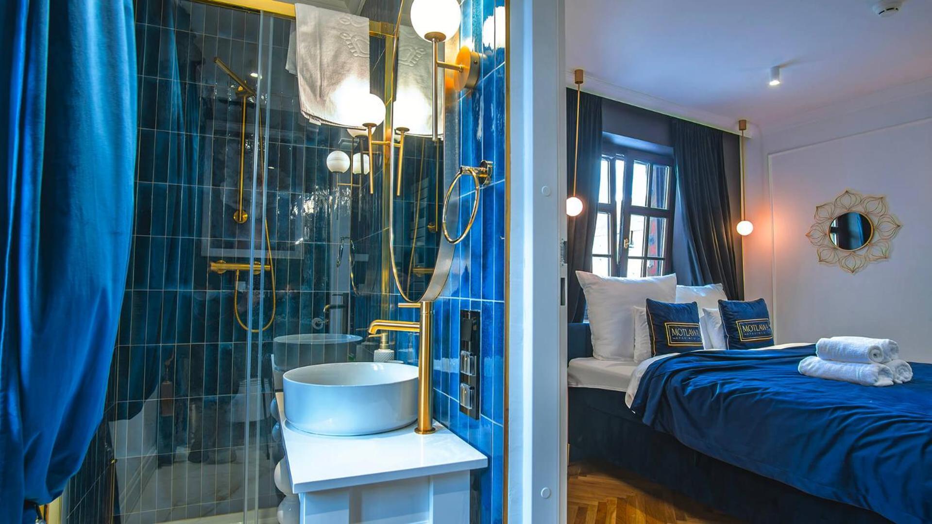 Motlawa Apartments - Old Town & River Viev, Fast Wifi Gdańsk Rum bild